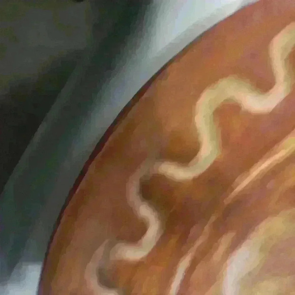 Kokopelli fertility music art wall hanging mexico handmade ceramic large - Picture 16 of 16